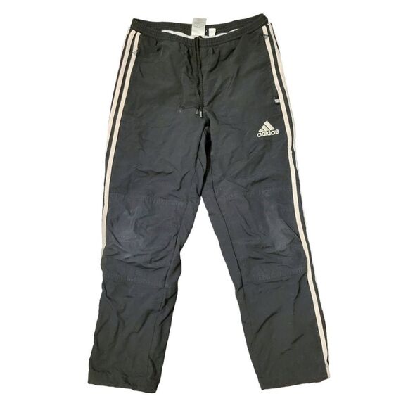 2/$20 Youth Adidas Classic Black Track Pants Size: 12 - Picture 1 of 8